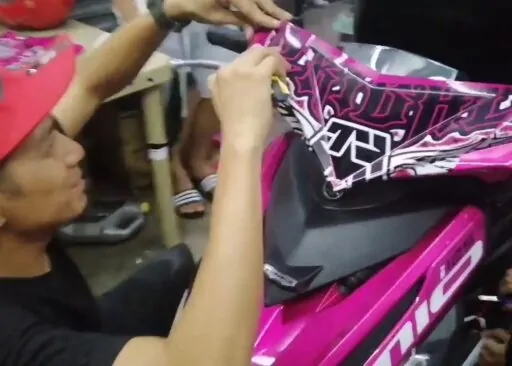 Magenta decals sticker – Tagum City