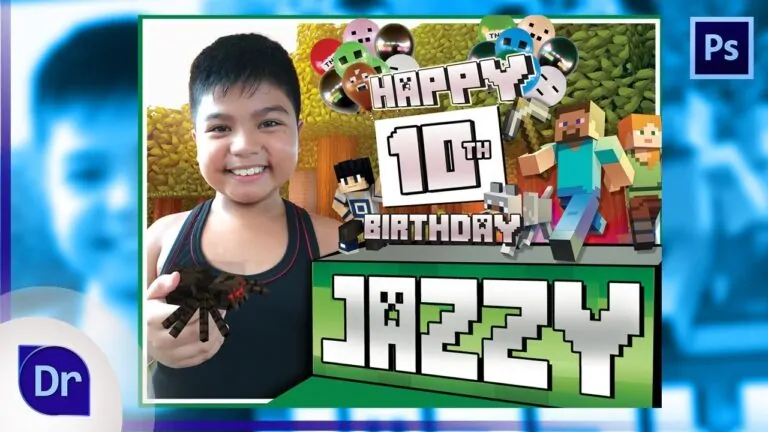 10th Birthday Tarpaulin – Tagum City