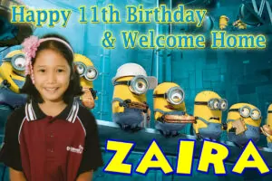 11th Birthday Tarpaulin – Tagum City