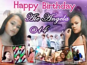 14th Birthday Tarpaulin – Tagum City