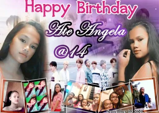 14th Birthday Tarpaulin – Tagum City