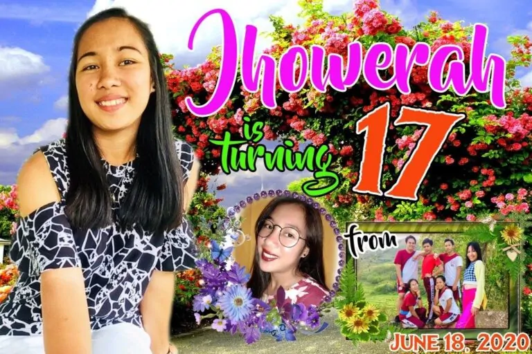 17th Birthday Tarpaulin – Tagum City