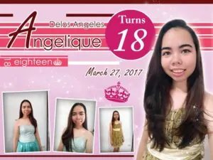 18th Birthday Tarpaulin – Tagum City