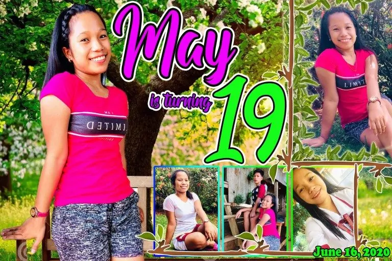 19th Birthday Tarpaulin – Tagum City