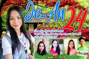 24th Birthday Tarpaulin – Tagum City