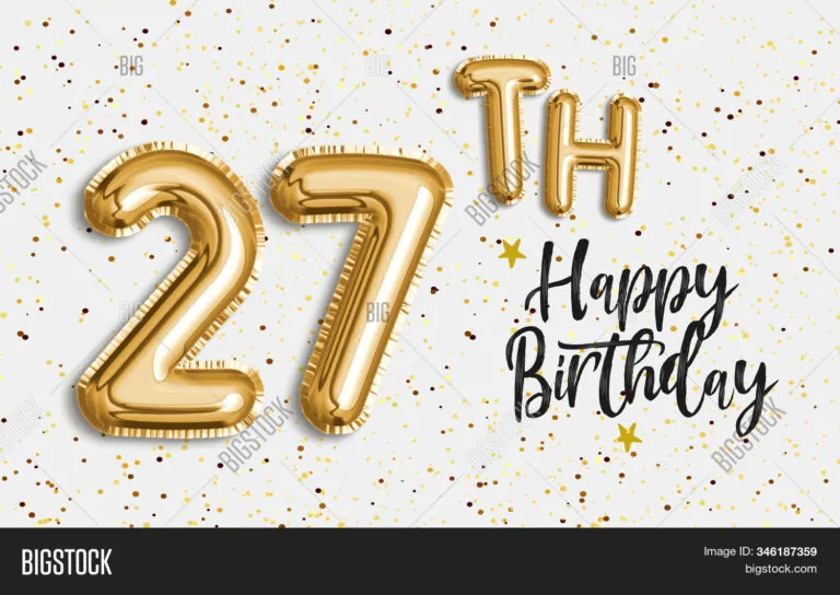 27th Birthday Tarpaulin – Tagum City