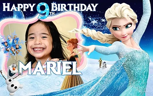 9th Birthday Tarpaulin – Tagum City