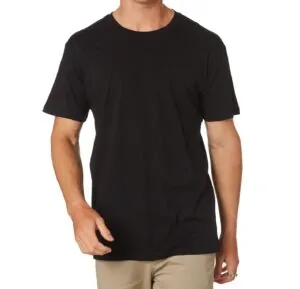 Black Plain T-shirt