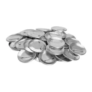 Tinplate Button Pins with Glossy / Matte Finish