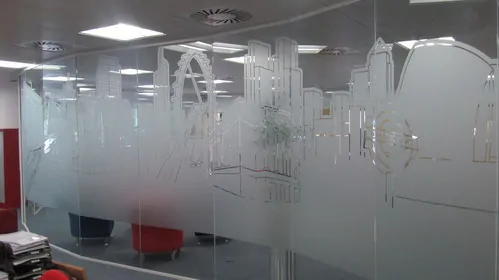 Frosted Glass Sticker for Window – Tagum City