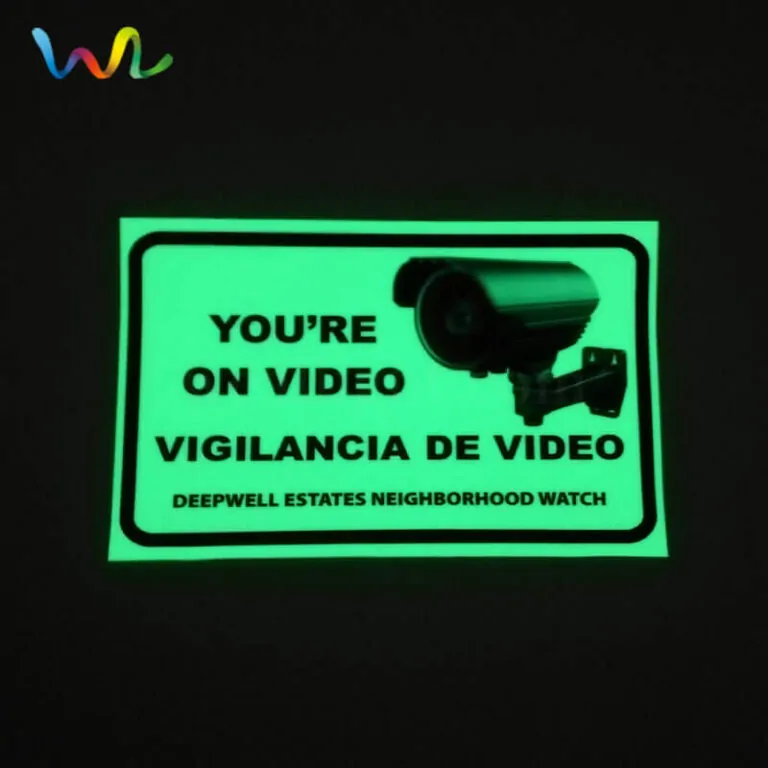 Glow in the Dark Sticker Printing – Tagum City