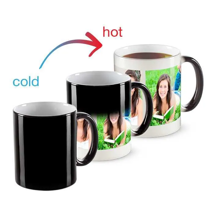Photo printed magic mug