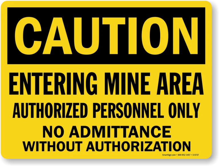 Mining Site Safety Signs – Tagum City