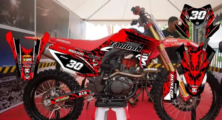 Stiker Motor CRF Decals – Tagum City