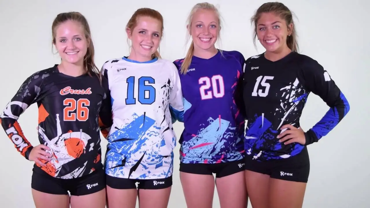 Volleyball Jersey & Shorts Uniform - Image 4