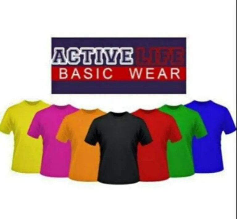 Active Life Basic Wear T-Shirt and Polo Shirt