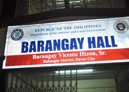Barangay Hall Signage – Tagum City