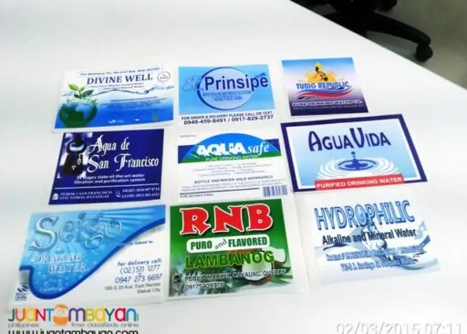 PET Bottle Sticker – Tagum City