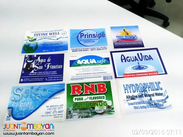 PET Bottle Sticker – Tagum City