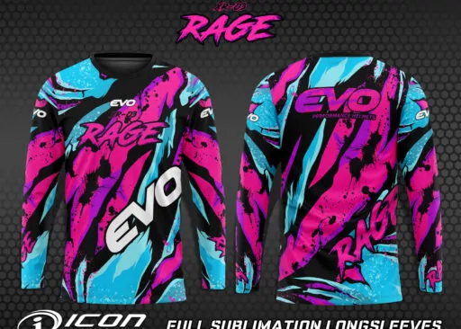 Evo Rage Full Sublimation Jersey – Tagum City