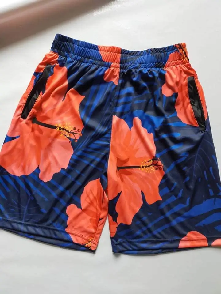 Custom sublimation running shorts