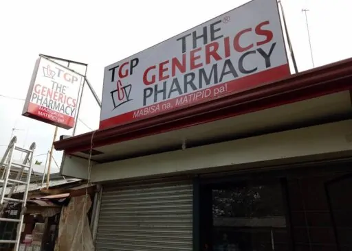 Drug Store or Pharmacy Signage
