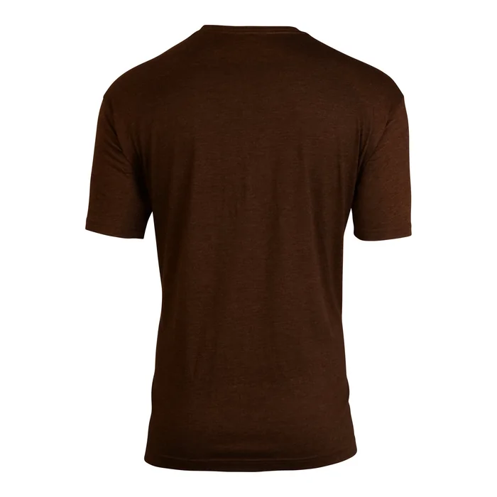 Dark Brown Plain T-Shirt