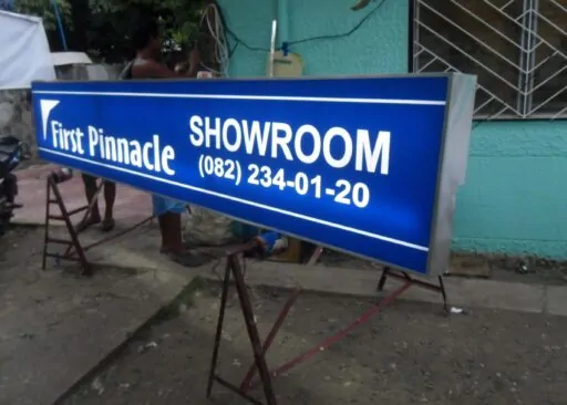 Panaflex Lighted Signage – Tagum City