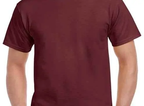 Maroon Plain T-Shirt – Tagum City