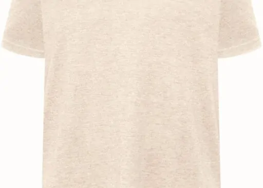 Cream Plain T-Shirt – Tagum City