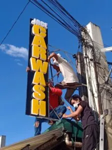 Signage for Carwash – Tagum City