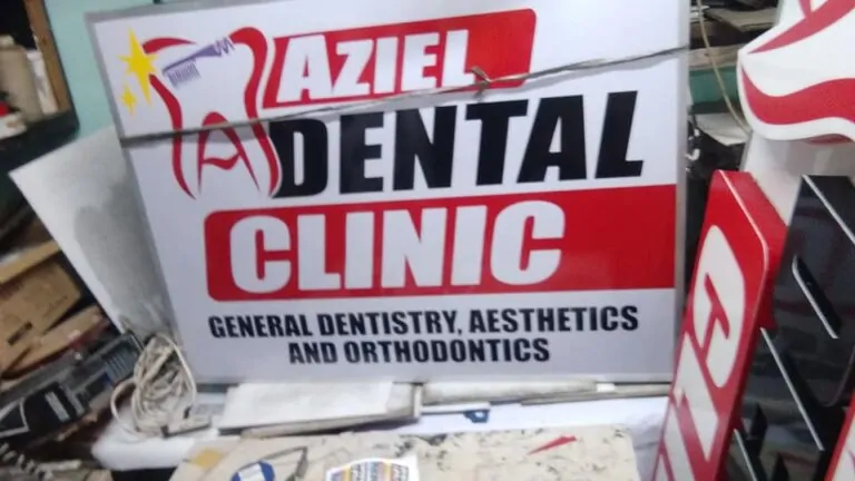 Signage for Dental Clinic – Tagum City