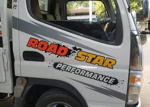 Mitsubishi Canter Decals Sticker