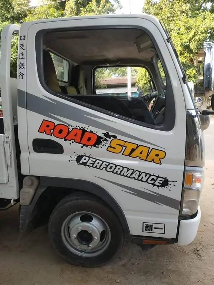 Mitsubishi Canter Decals Sticker