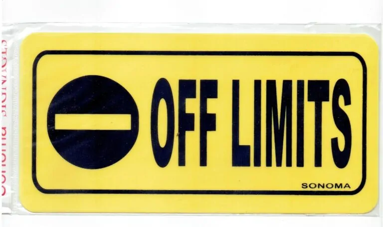Off Limits Sign – Tagum City