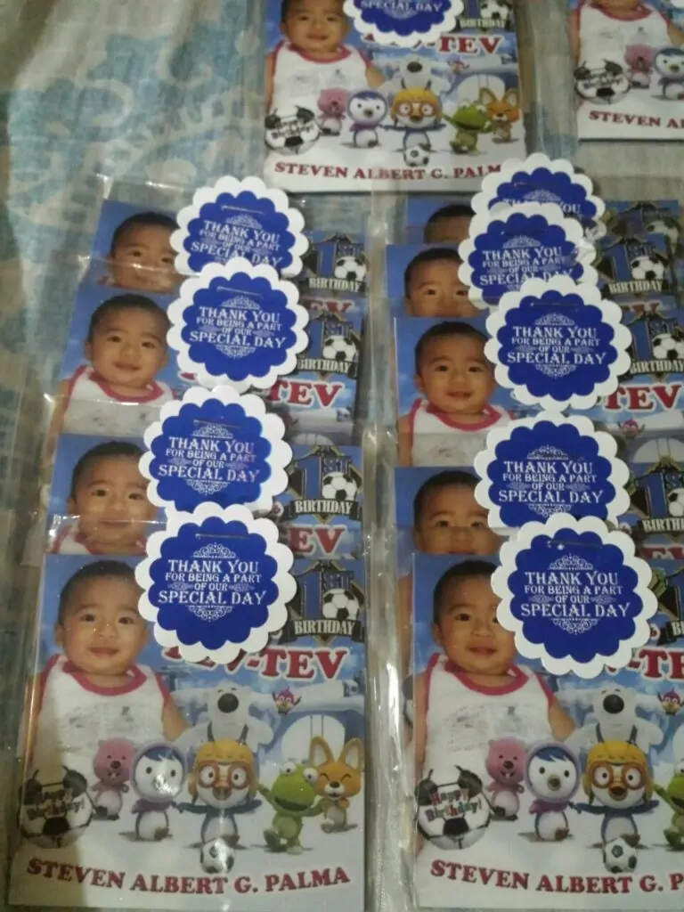 Souvenir for Christening and 1st Birthday – Tagum City