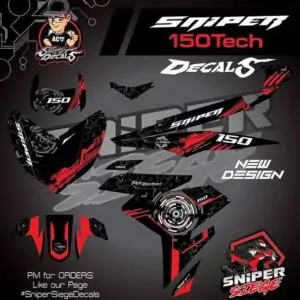 Yamaha Sniper 150 Full Decals Stickers – Tagum City