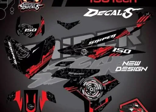 Yamaha Sniper 150 Full Decals Stickers – Tagum City