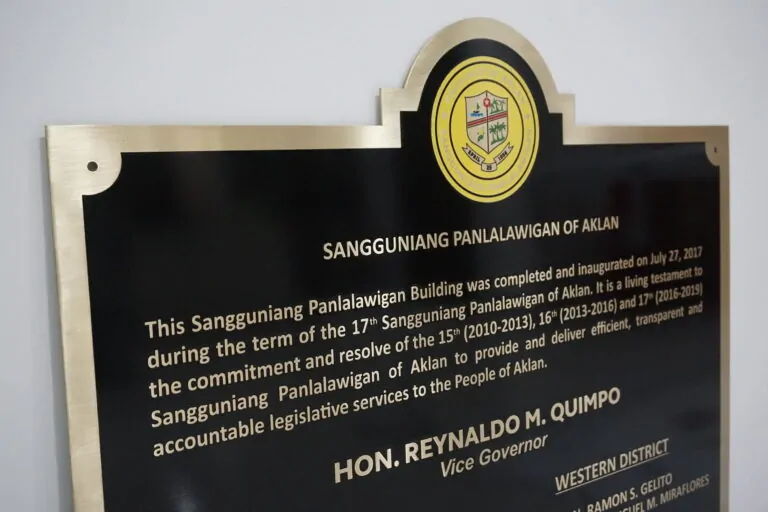 Brass Marker – Tagum City