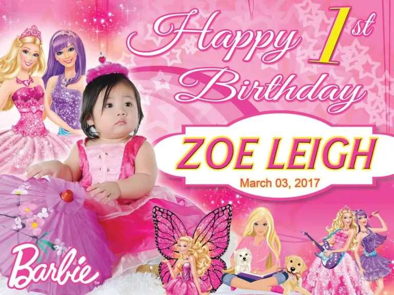 Barbie Birthday Tarpaulin – Tagum City