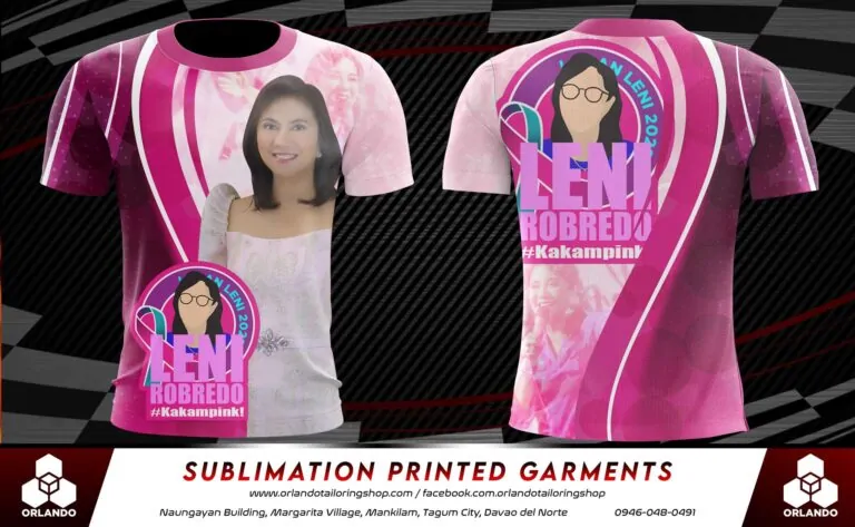 Leni Robredo Sublimation T-Shirt – Tagum City