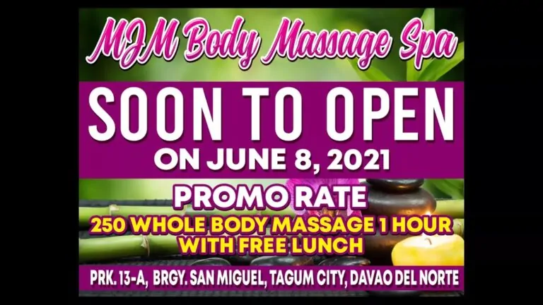 Massage Spa – Tagum City