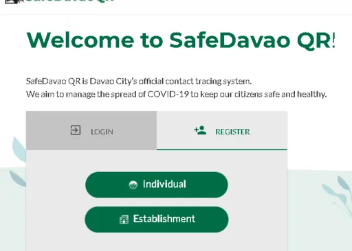 Safe Davao QR Code Registration – Requirements and Procedure