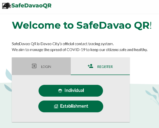 Safe Davao QR Code Registration – Requirements and Procedure