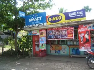 Sari-Sari Store Signage in Tagum City