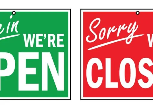 Open / Closed Sign – Tagum City