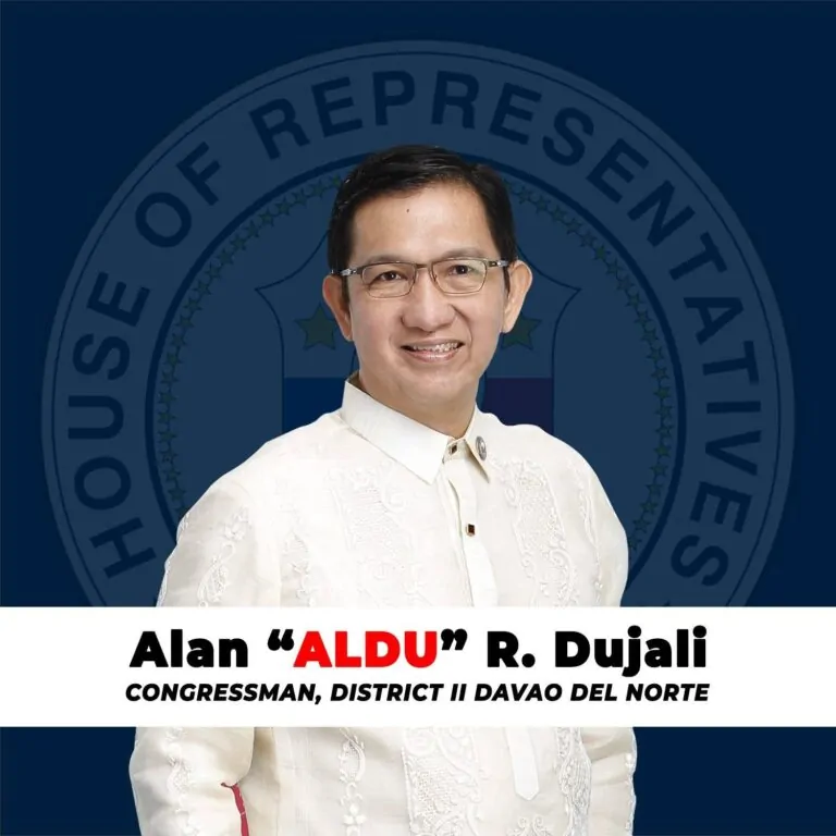 Alan “Aldu” Dujali – Davao Del Norte