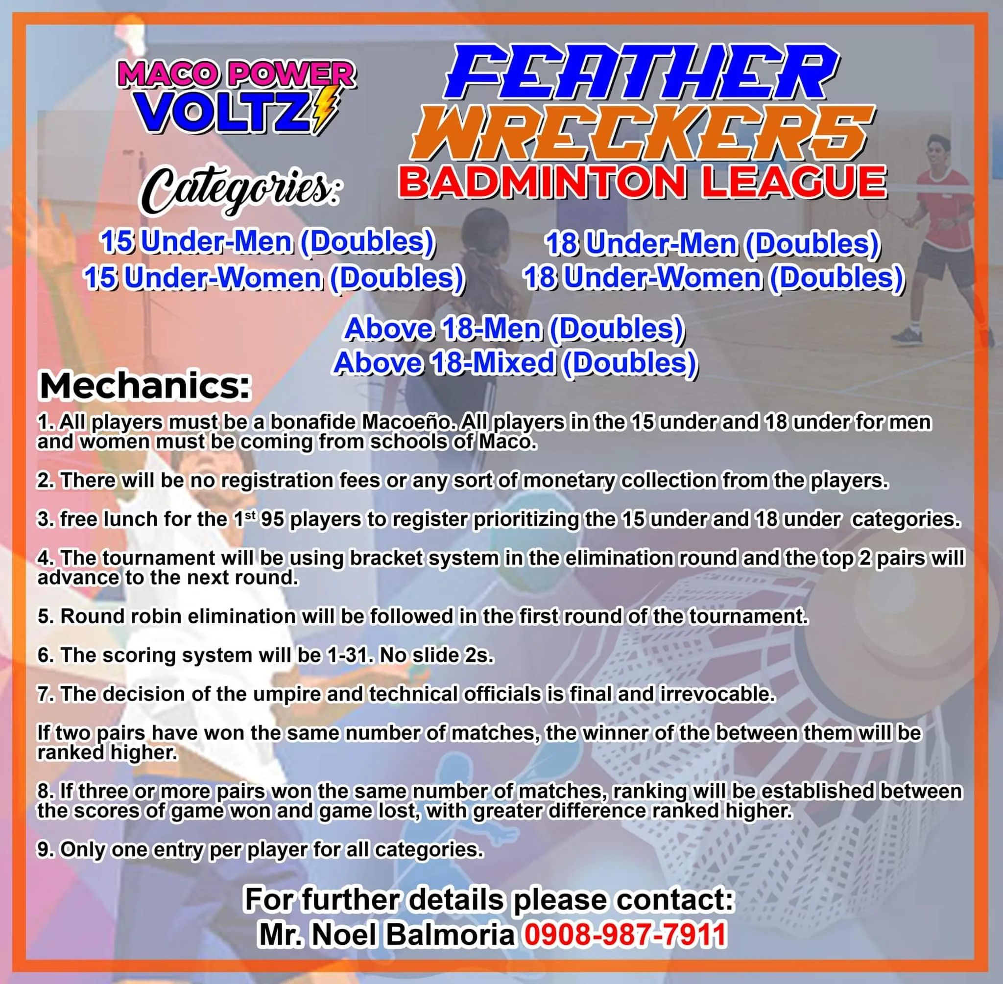 Badminton Shirt & Sports Jersey - Image 3