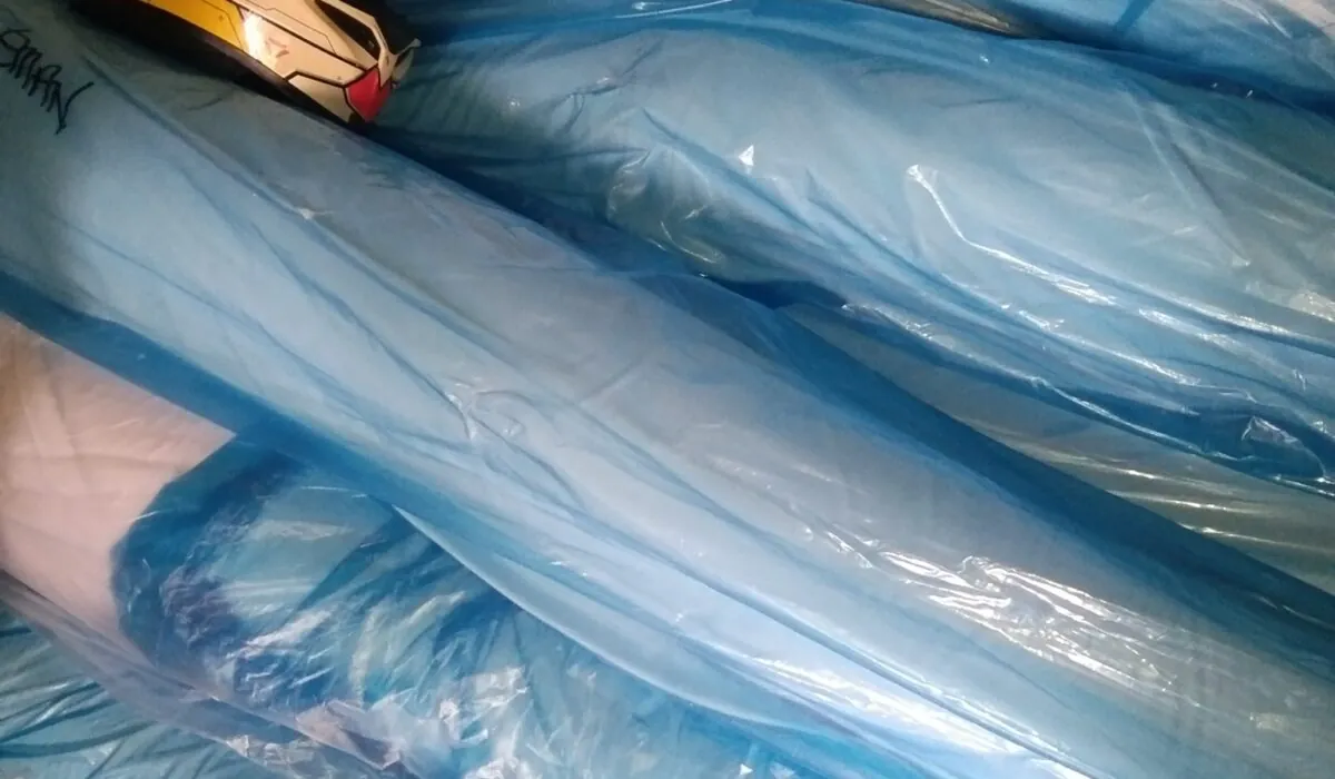 Roll of white Sublimax tela sublimation fabric supplied from Tagum City