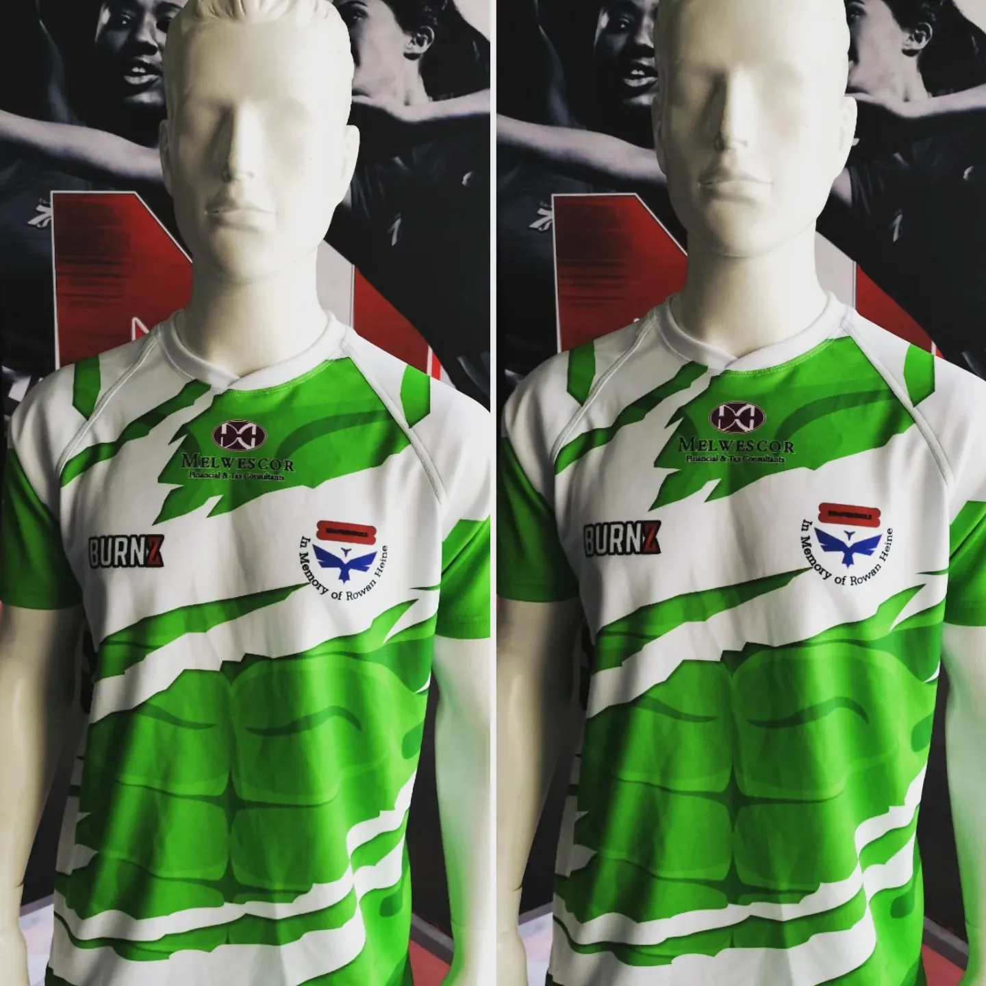 Sublimation Rugby & American Football Contact Jersey - Image 3